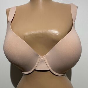 Vince Camuto Women's Tan Full-Coverage Underwired Bra Size 42C